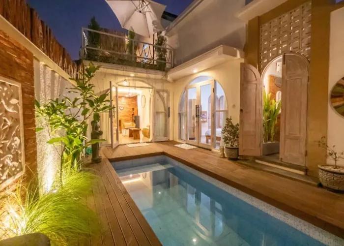 ヴィラ Heart Of At The Beautiful Casa Fermina ウルワツ